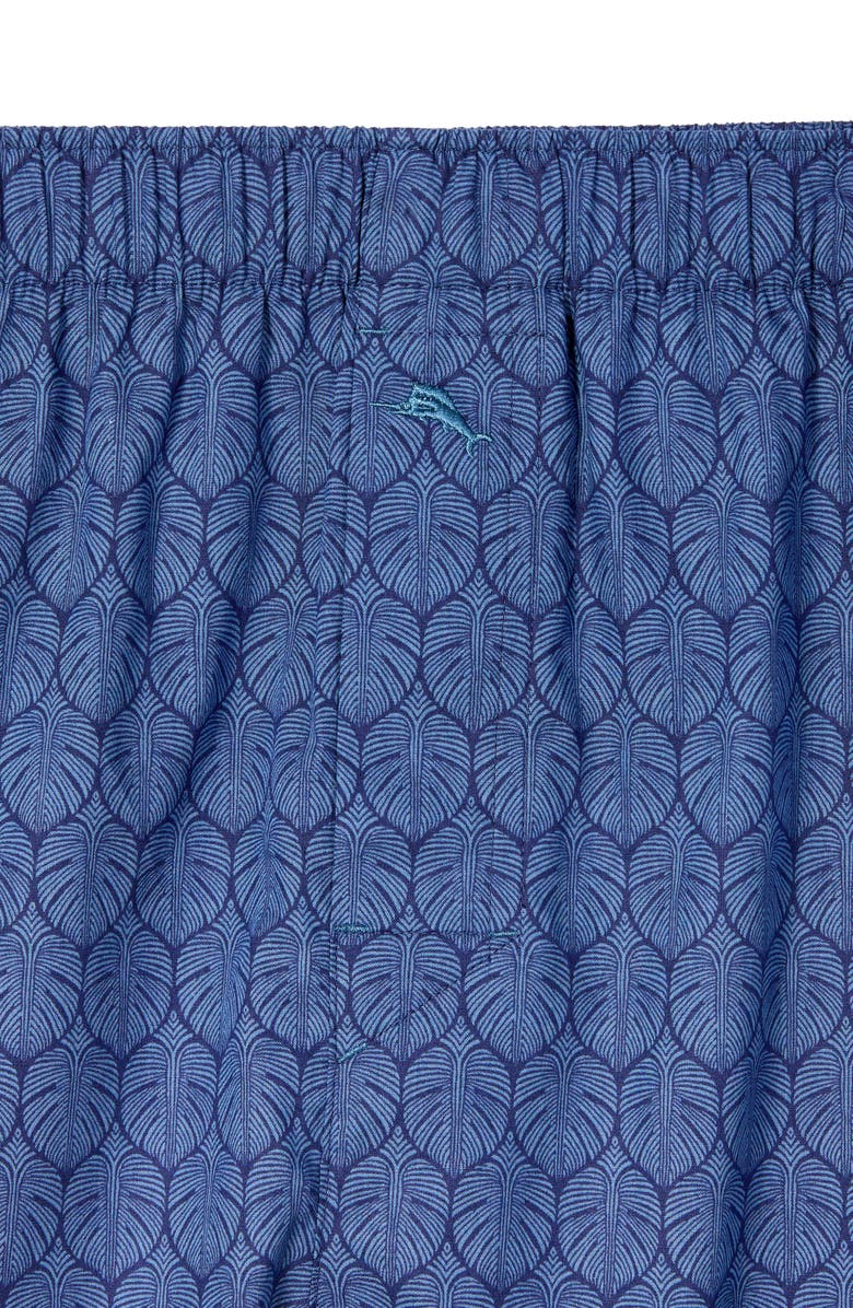 Tommy Bahama Print Boxer Shorts, Alternate, color, Blue/ Novel
