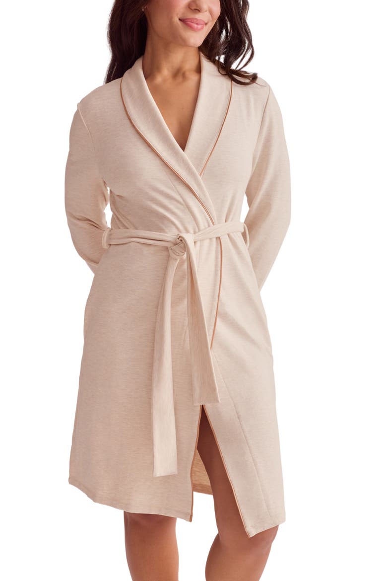 Golden Hour Robe, Alternate, color, HONEY OAT/ ROSE GOLD
