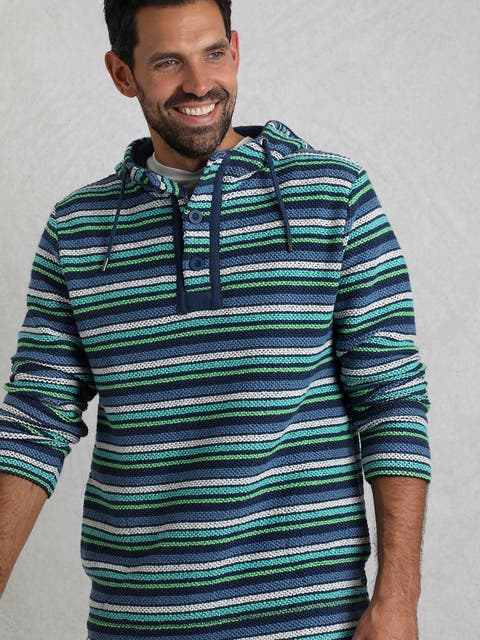 Payson Striped Macaroni Hoodie