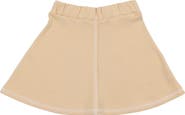 Manière Kids' Microgrid A-Line Skirt