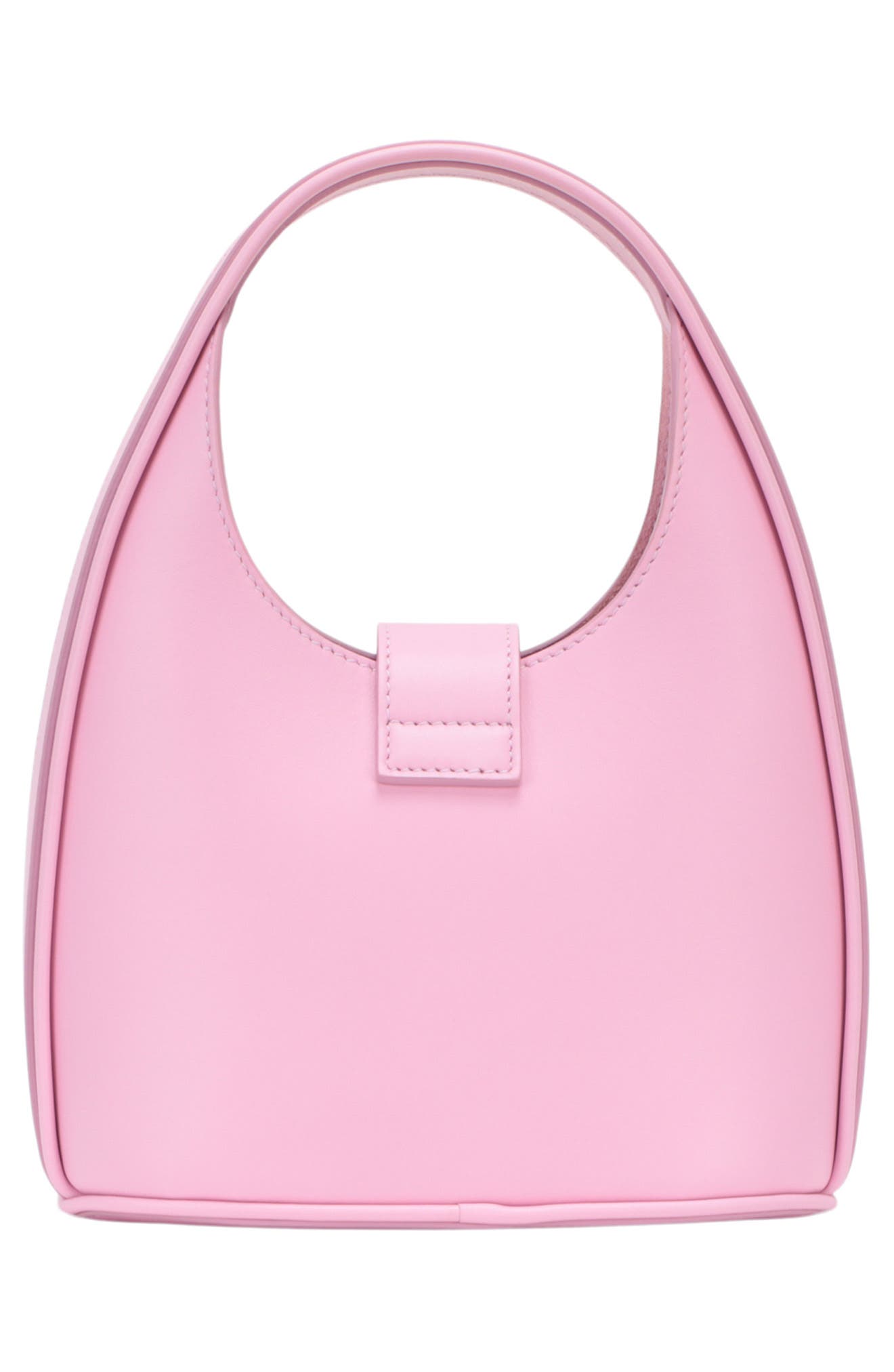 FERRAGAMO Gancio Leather Shoulder Bag, Alternate, color, 