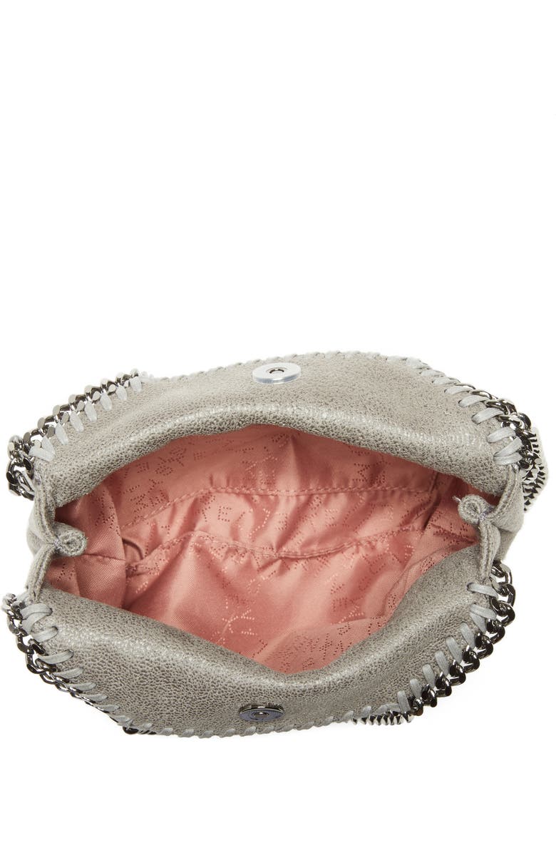 Stella McCartney 'Tiny Falabella' Faux Leather Crossbody Bag, Alternate, color,