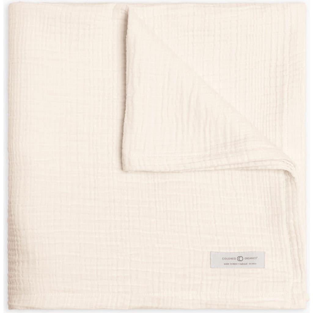 Colored Organics Organic Muslin Swaddle Blanket
