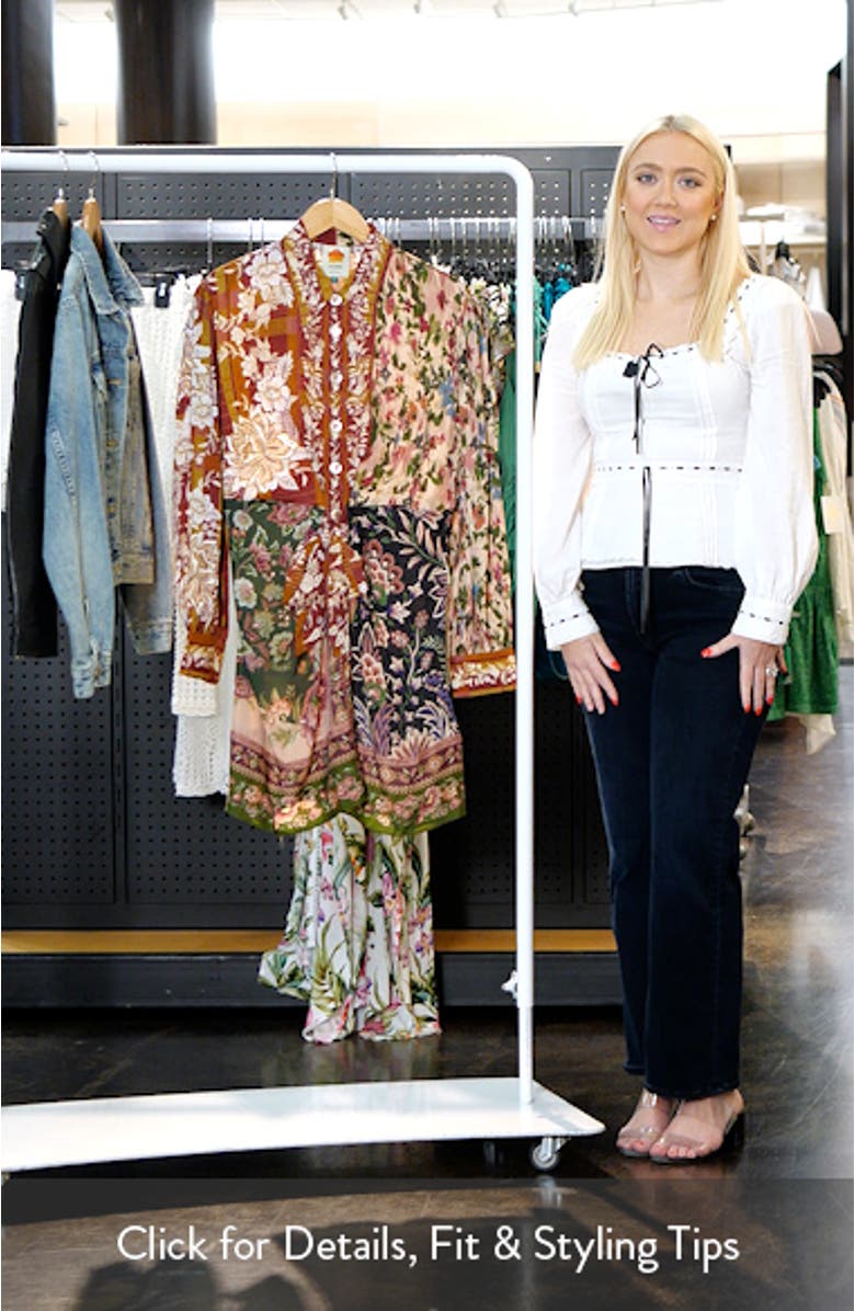 Winter Garden Long Sleeve Minidress, sales video thumbnail