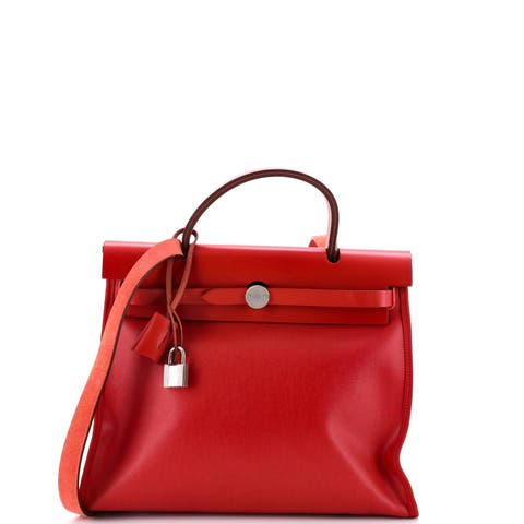 Herbag Zip Berline Vache Canvas and Leather 31