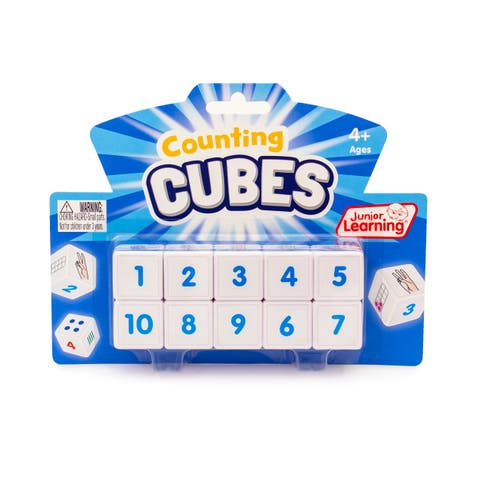 Counting Cubes Educational Learning Set Ten Learning Cubes