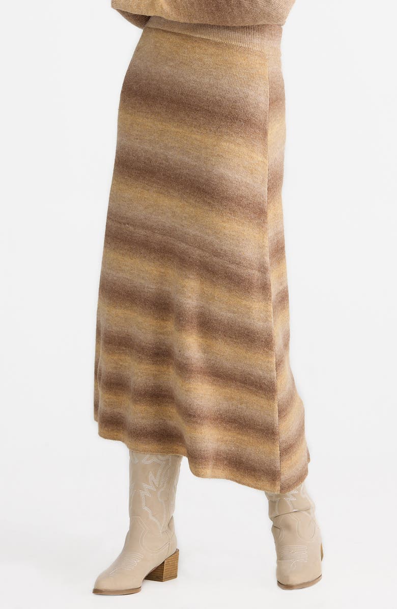 Talisman the Label Essenece Knit Skirt, Alternate, color, 