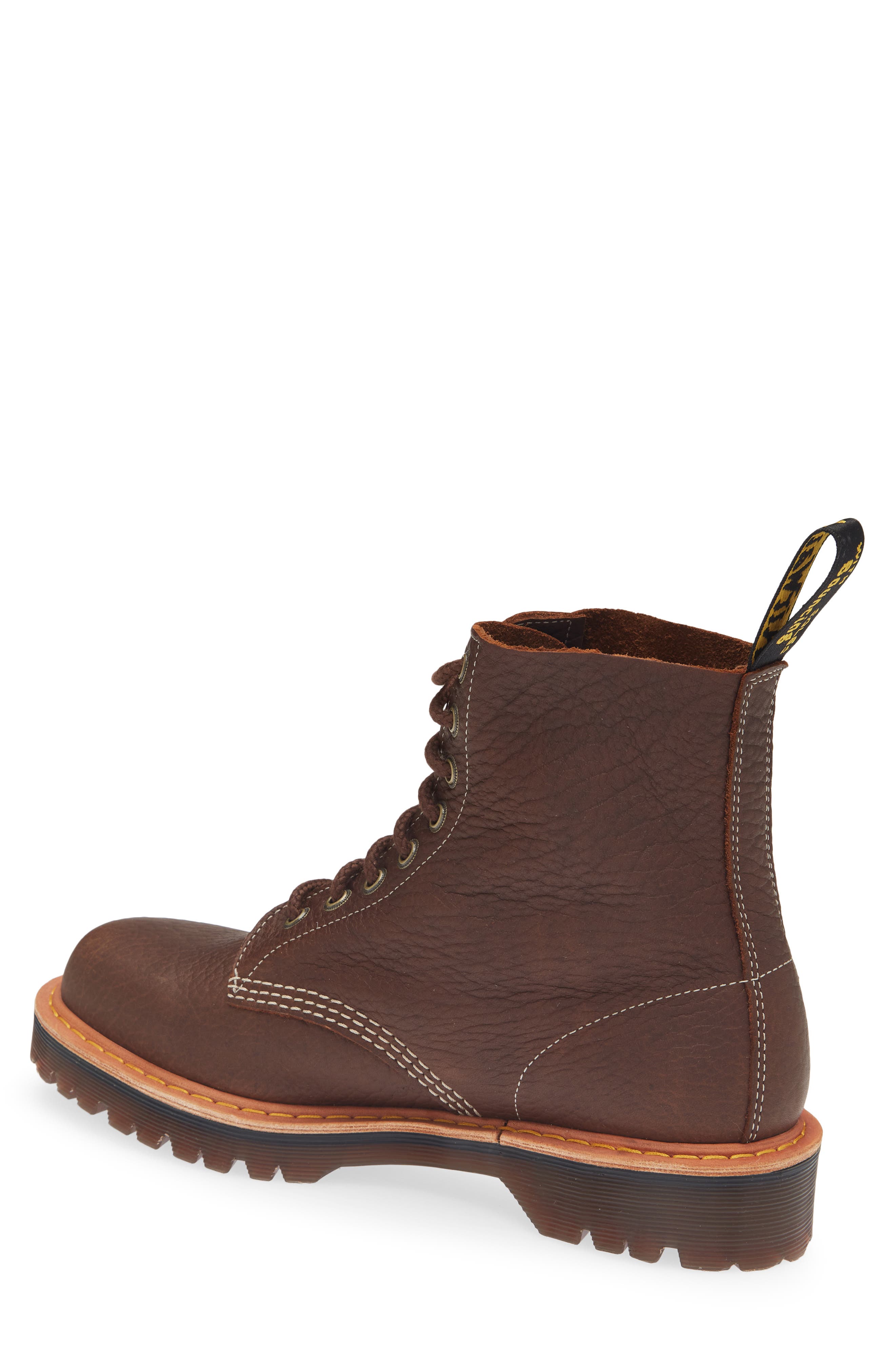 Dr. Martens 1460 Pascal 8-Eye Boot, Alternate, color, Sepia Brown