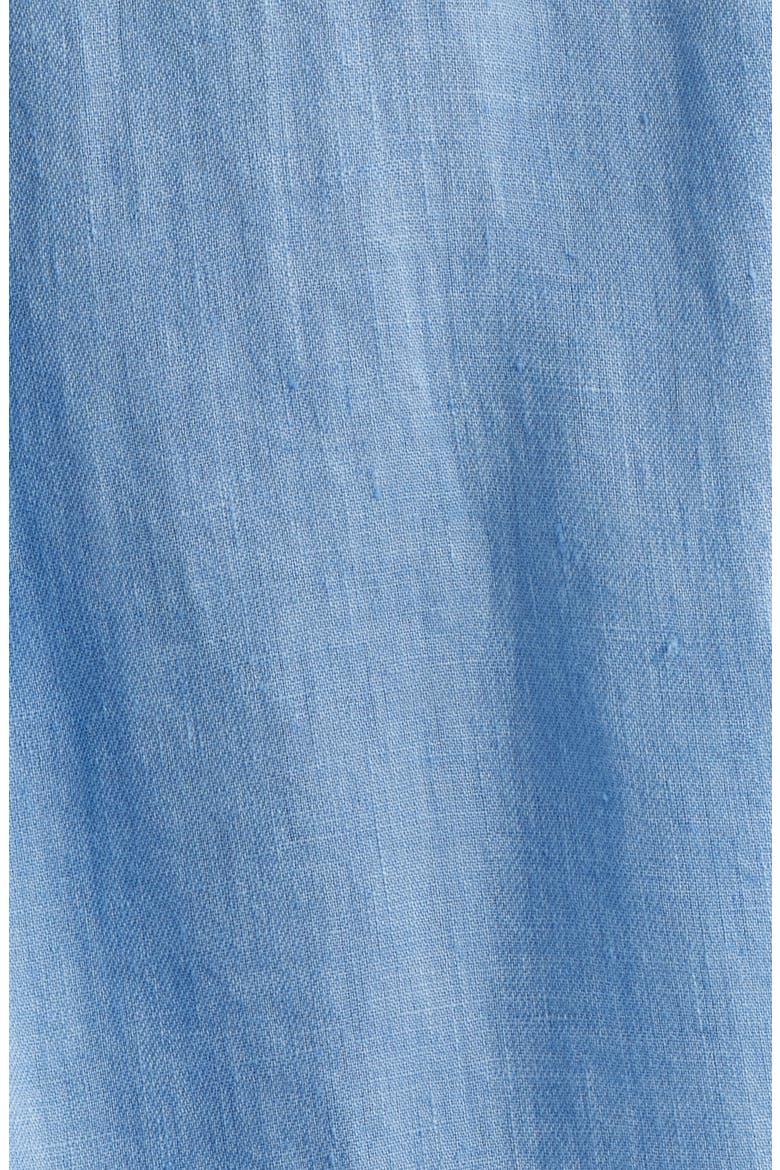 Shoreside Linen Button-Up Shirt, Alternate, color, BLUEBIRD