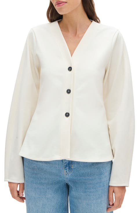 Azalea Ponte Peplum Top