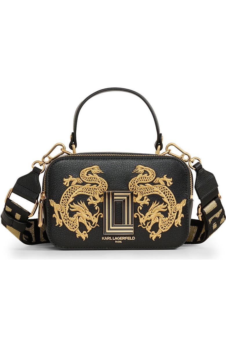 KARL LAGERFELD PARIS Simone Camera Crossbody, Main, color,