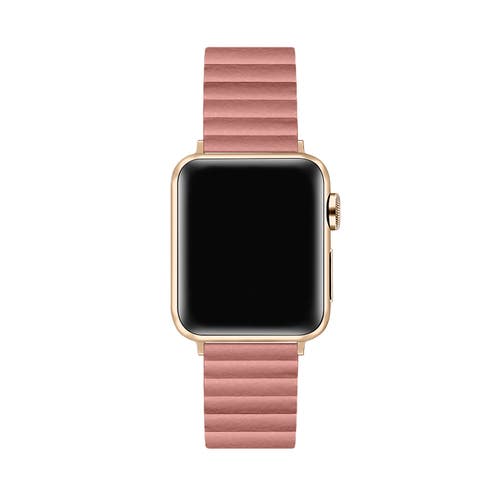 Posh Tech Riley Magnetic Leather Band For Apple Watch In Multi