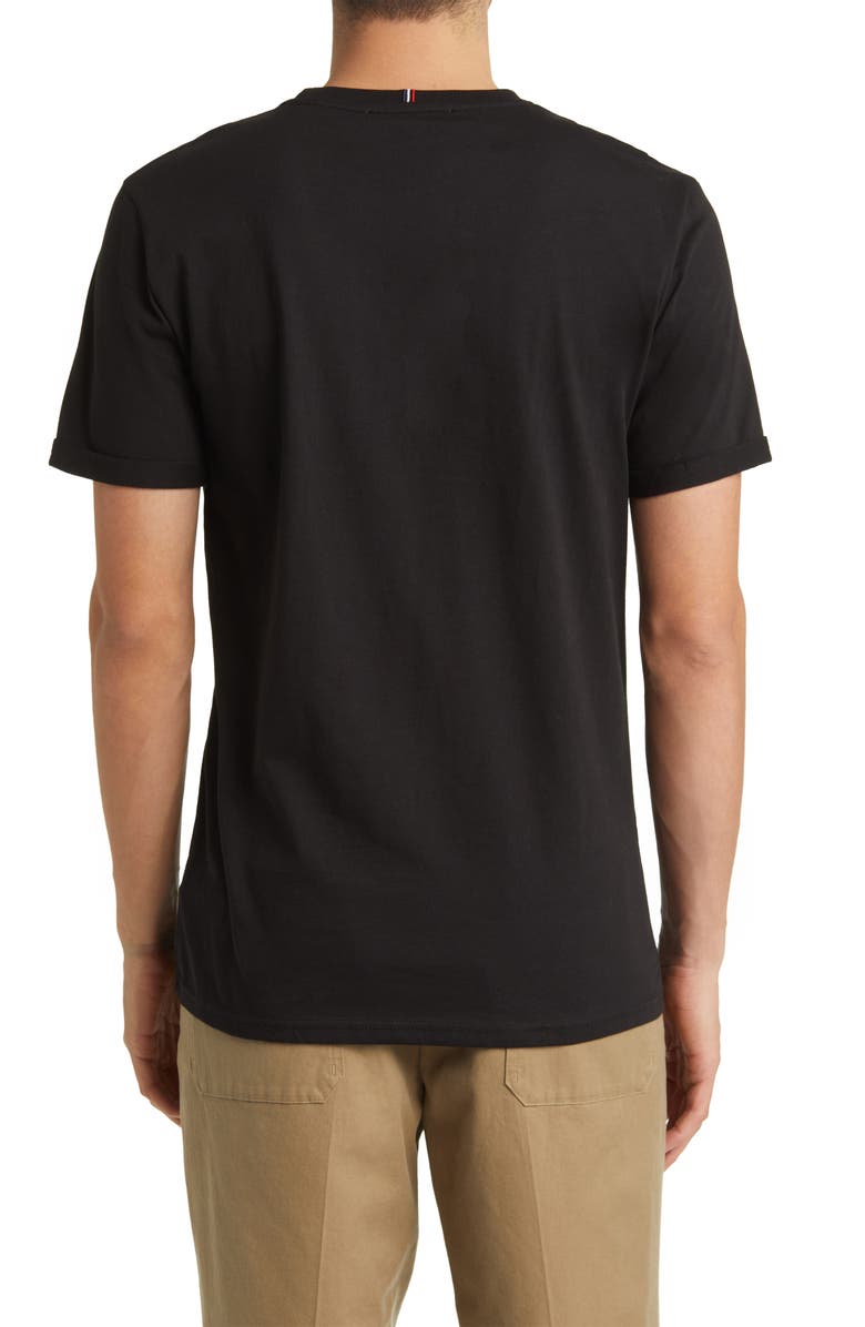Les Deux Nørregaard Embroidered Cotton T-Shirt, Alternate, color, 