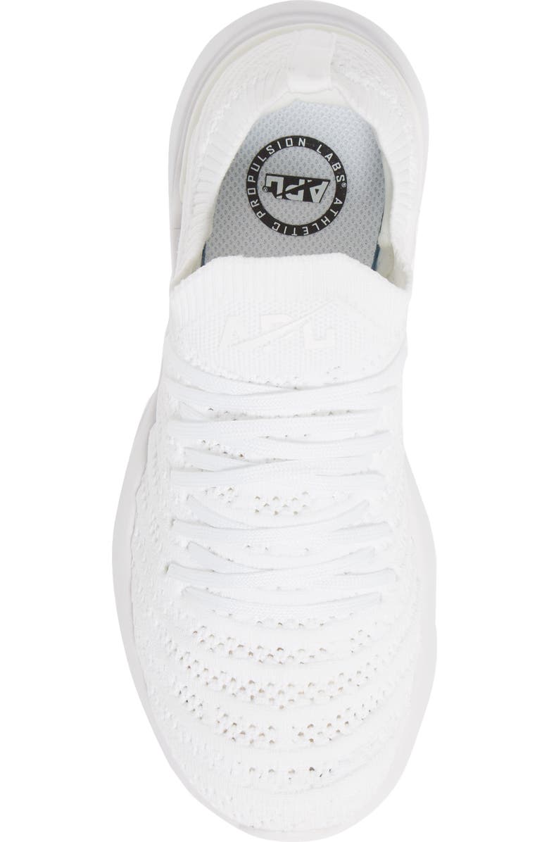 APL TechLoom Wave Hybrid Running Shoe, Alternate, color, White / White