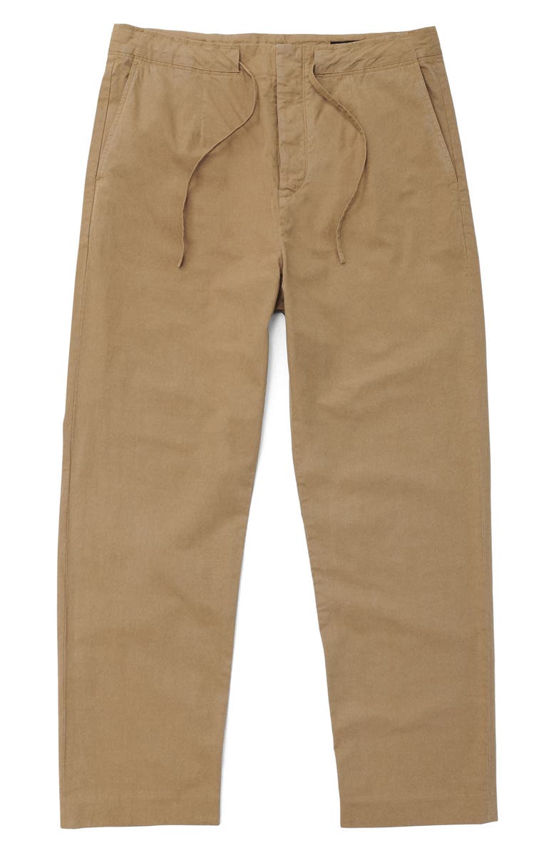 rag & bone Bradford Cotton Drawstring Pants, Alternate, color, Erm