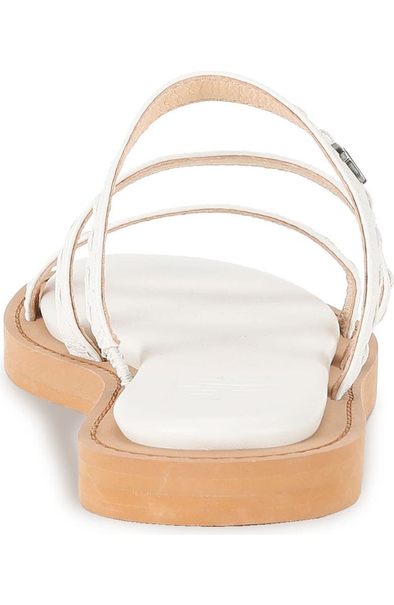 Frye Faye Strappy Slide Sandal, Alternate, color, White
