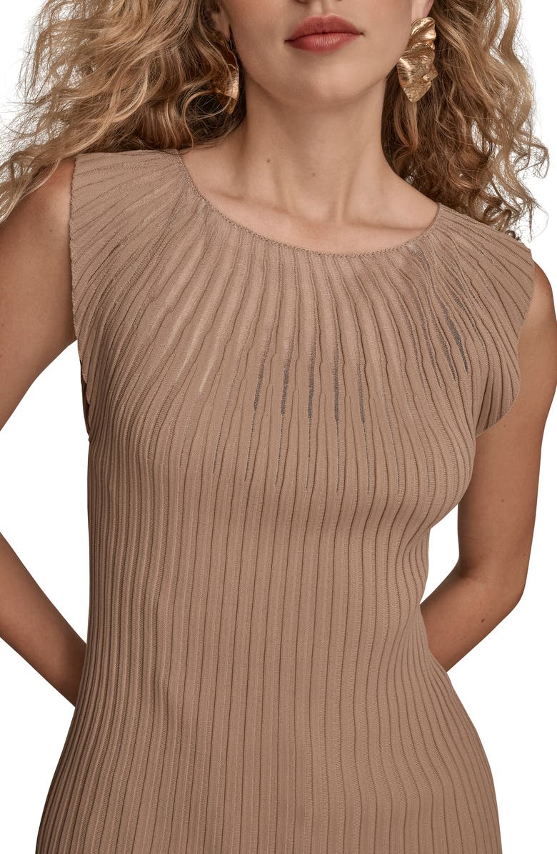 Donna Karan New York Rib Sleeveless Top, Alternate, color, Nolita