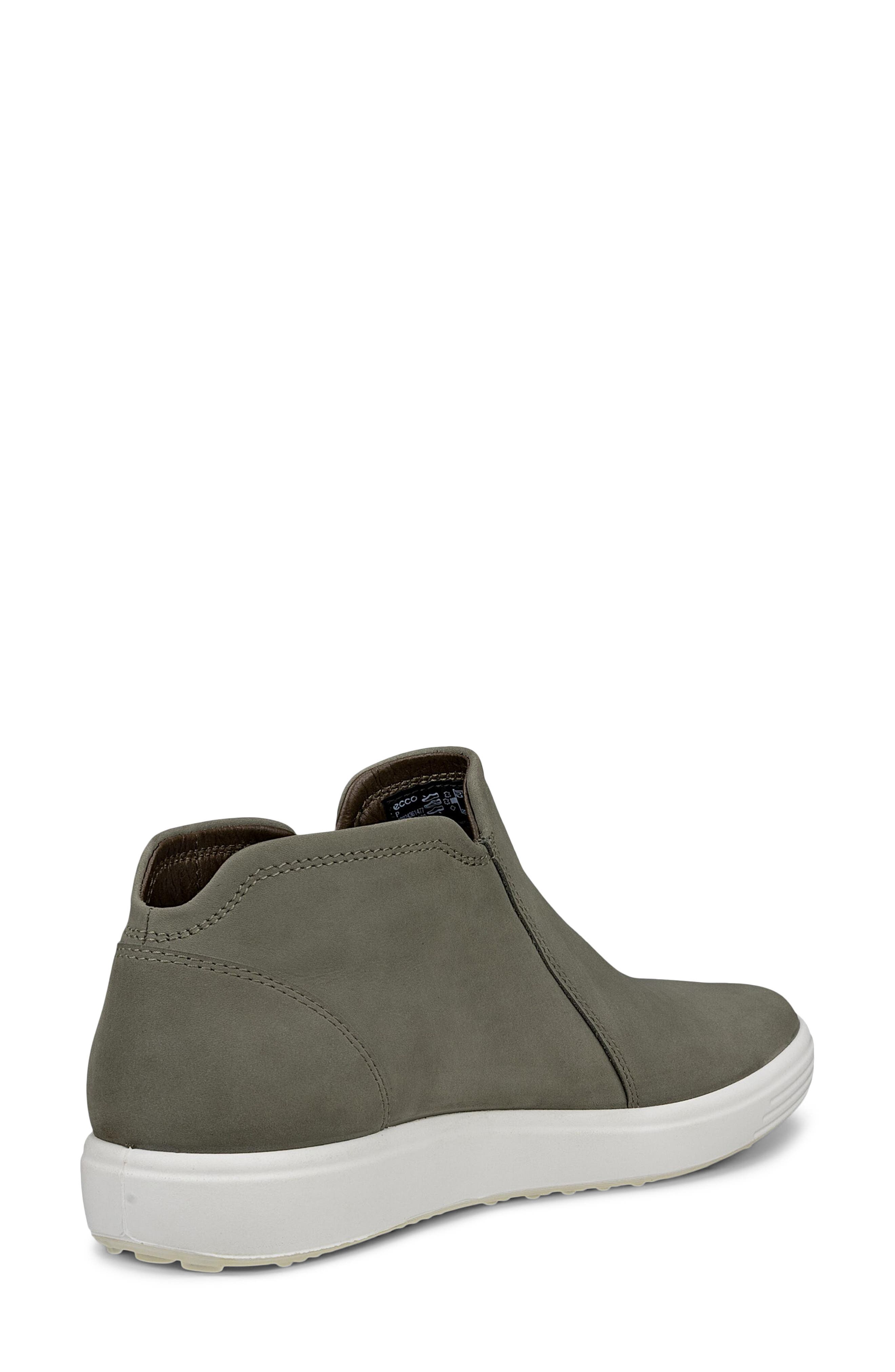 Soft 7 Mid Top Zip Sneaker, Alternate, color, SMOKEY OLIVE