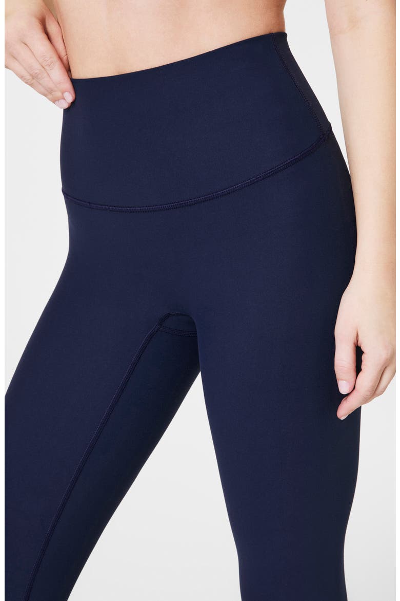 High Waist Leggings, Alternate, color, TIMELESS NAVY