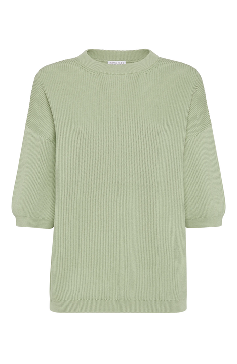 BRUNELLO CUCINELLI ダークグレー のサマーセーター BRUNELLO CUCINELLI ダークグレー のサマーセーター