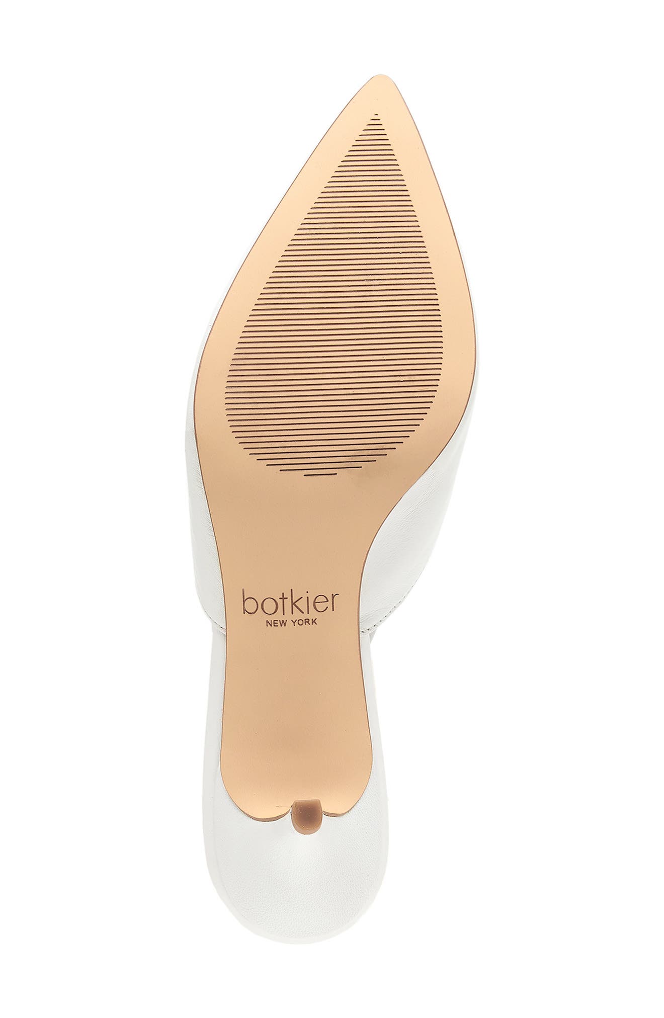 Pati Pointed Toe Mule, Alternate, color, WHITE LEATHER