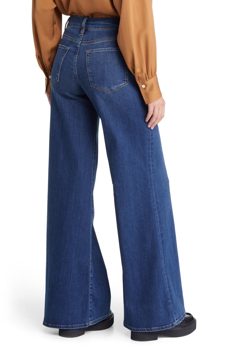 Le Palazzo Wide Leg Jeans, Alternate, color, ORLENA