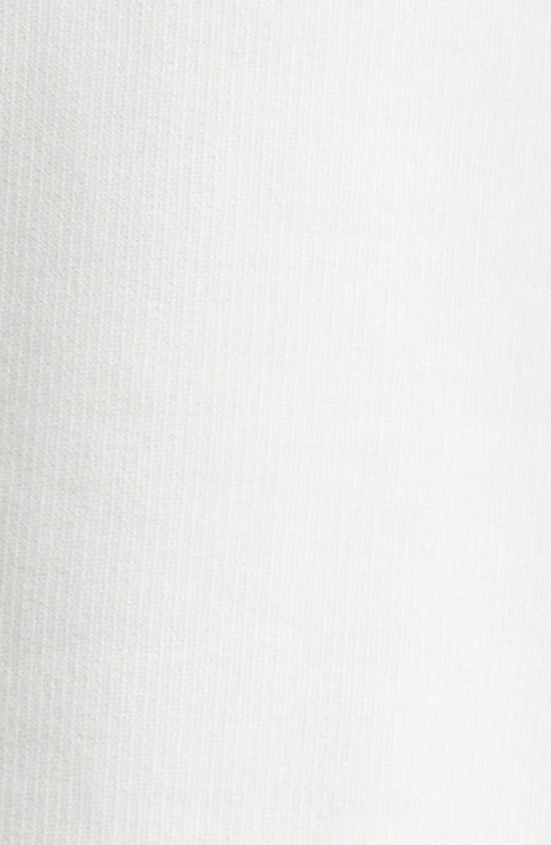 Marni Embroidered Logo Patch Sweatshirt, Alternate, color, Natural White