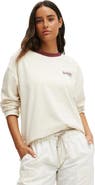 COTTON ON BODY Women's Active Long Sleeve Graphic Crew