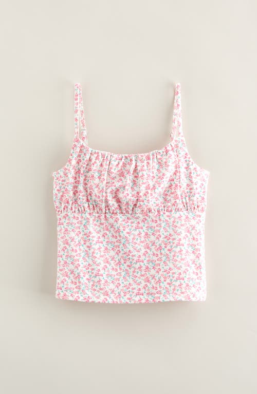 Nordstrom Kids' Floral Gathered Camisole