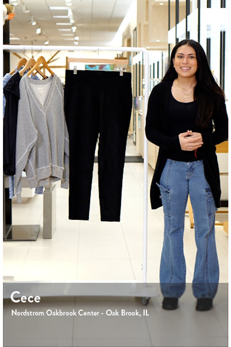 Faux Suede Leggings video