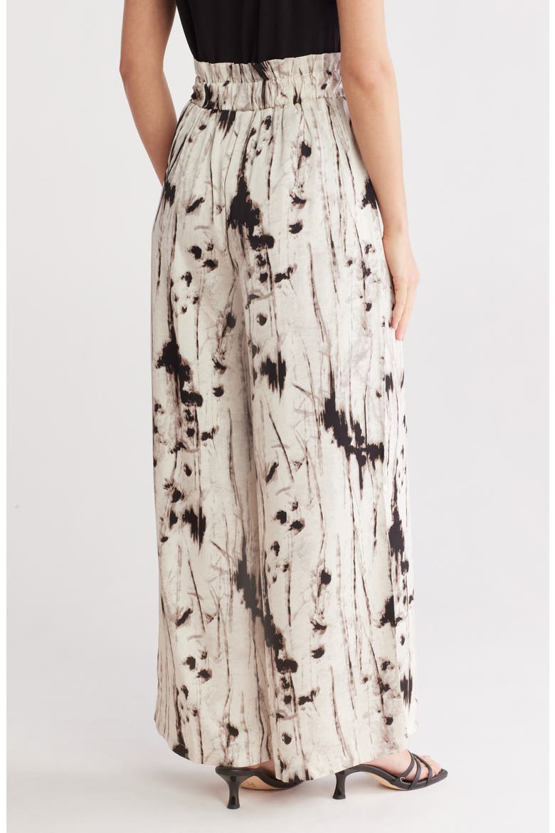 Side Tie Wide Leg Pants, Alternate, color, OFF WHITE