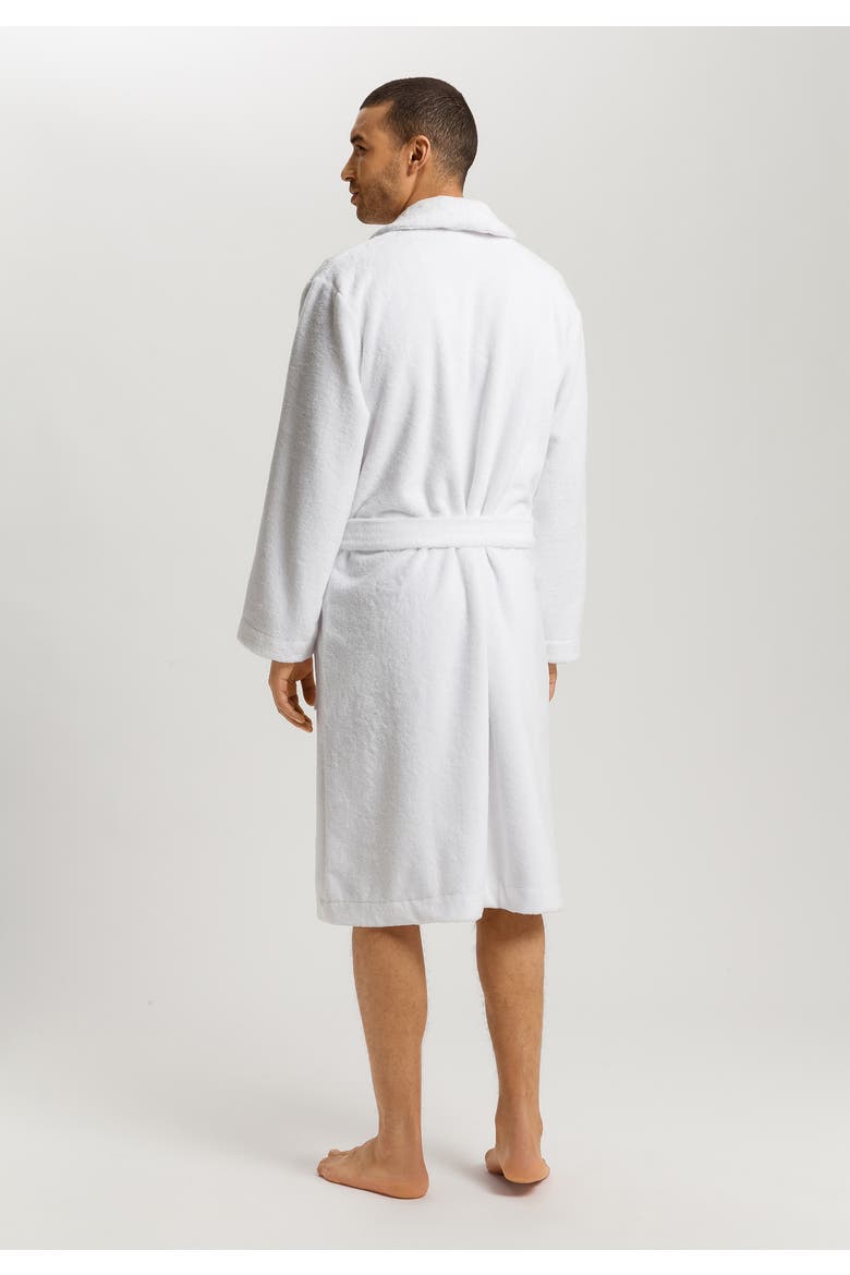 Robe Selection Plush Cotton Terry Velour Robe, Alternate, color, White
