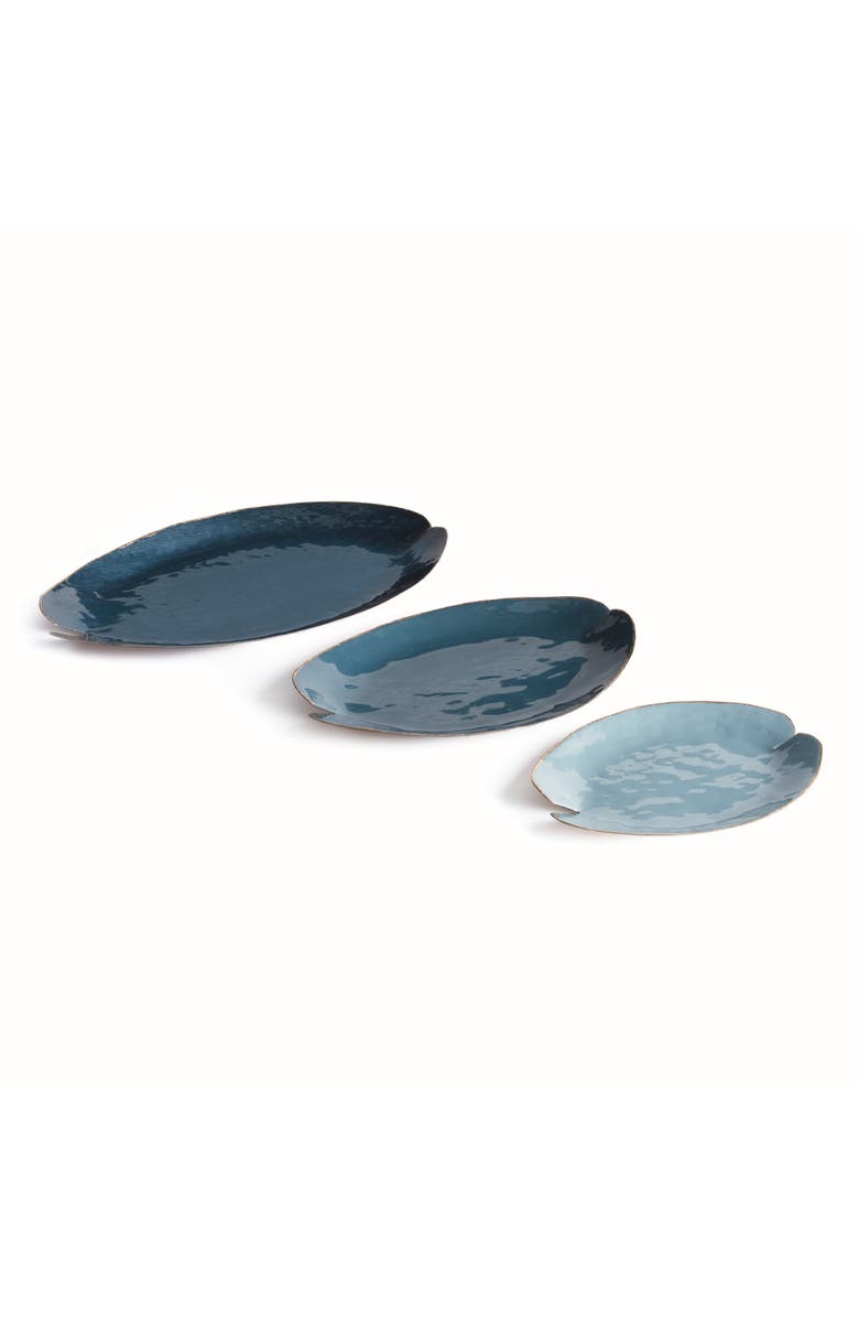Napa Home & Garden Camden Decorative Trays Set of 3, Main, color, Blue