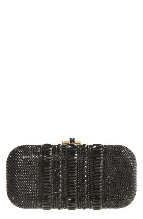 Long Slide Crystal Evening Bag