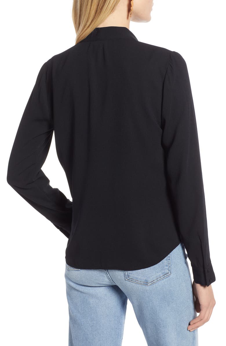 Halogen<sup>®</sup> Halogen V-Neck Top, Alternate, color,