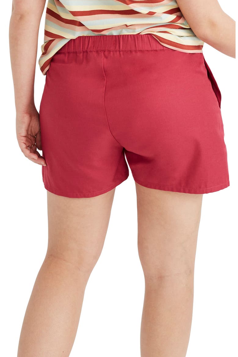 Pull-On Shorts, Alternate, color, DARK ROSETTE