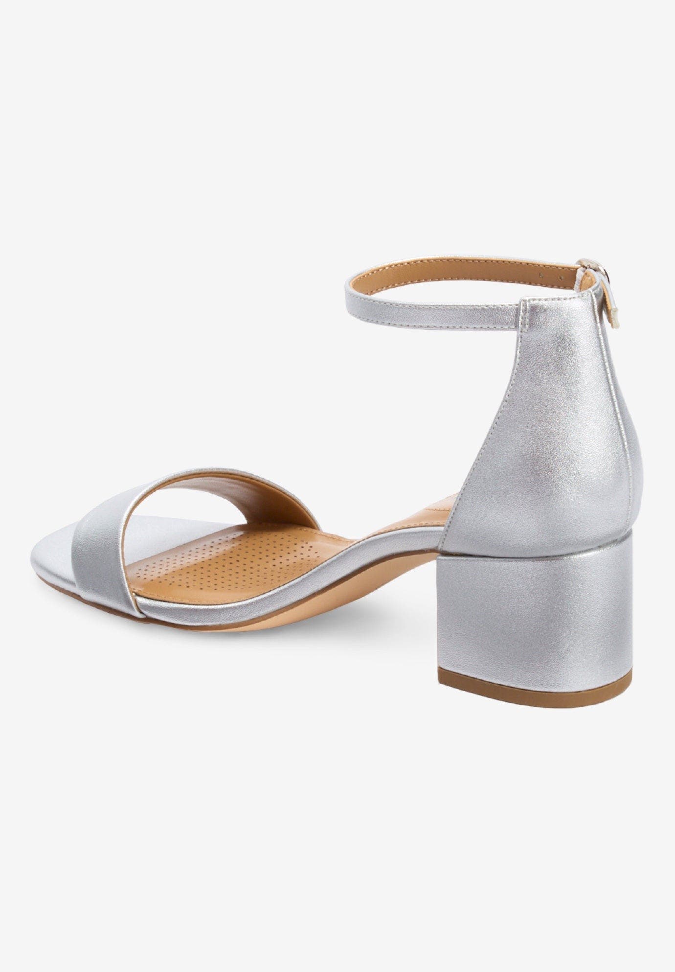Comfortview The Orly Sandal, Alternate, color, Silver