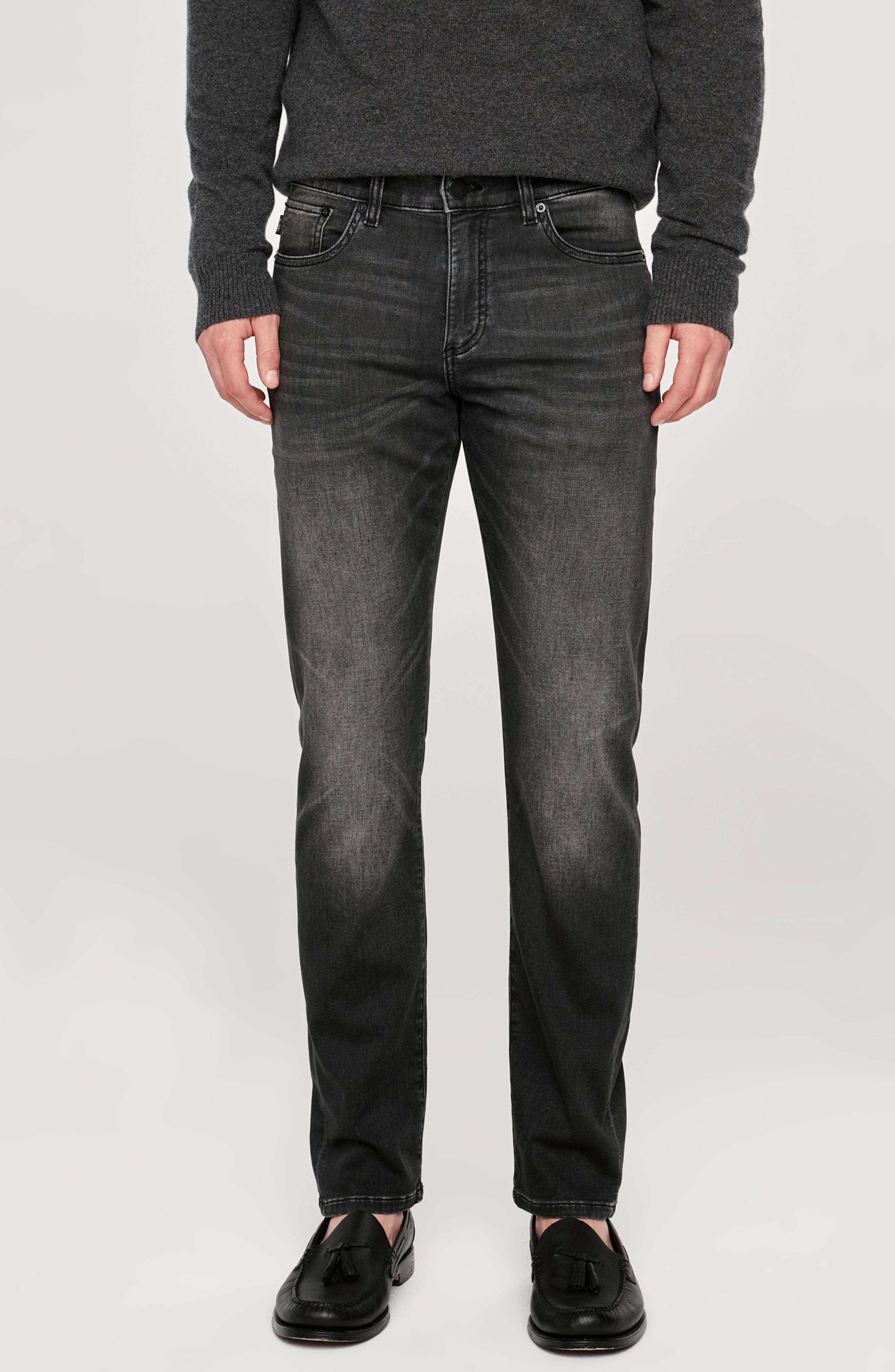selected WASHED BLACK KNIT