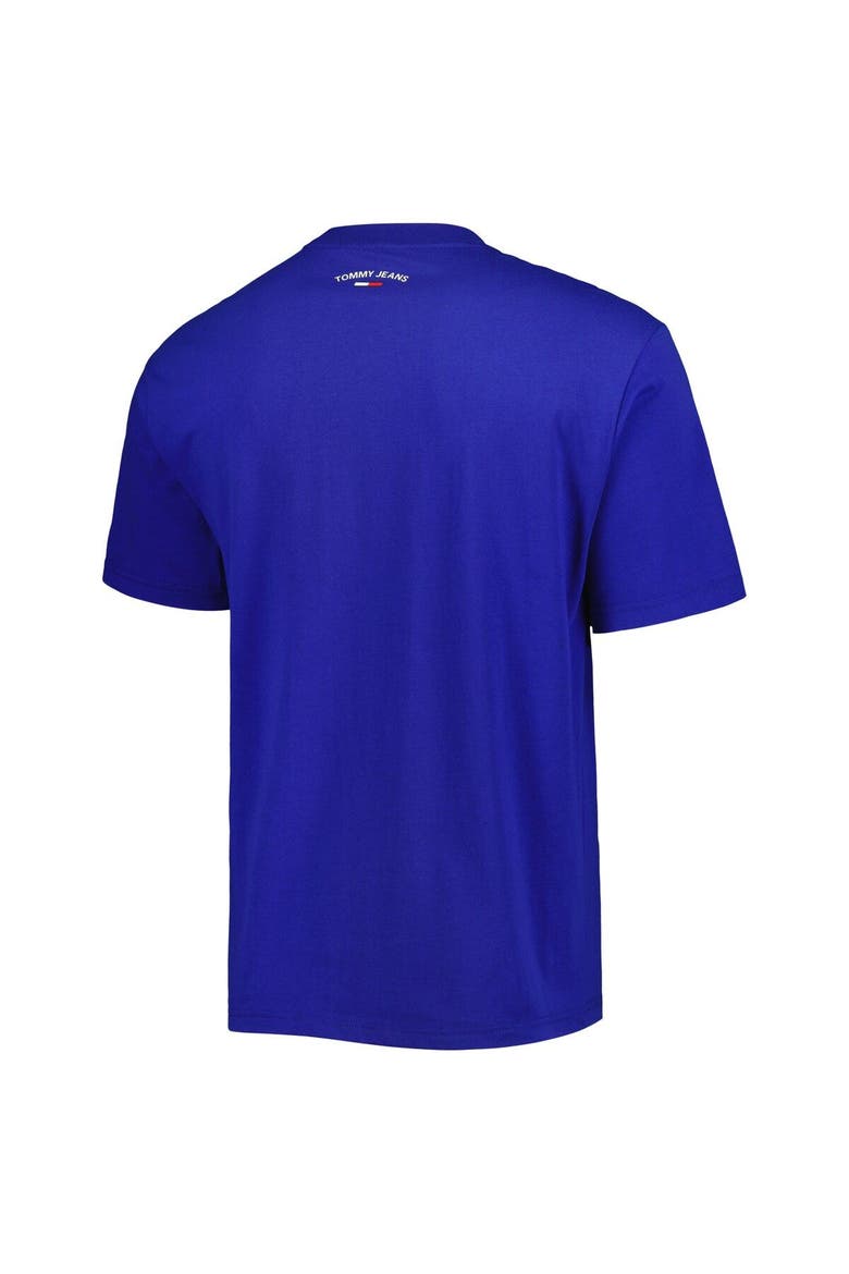 Men's Tommy Jeans Blue New York Knicks Tim Backboard T-Shirt, Alternate, color, Blue