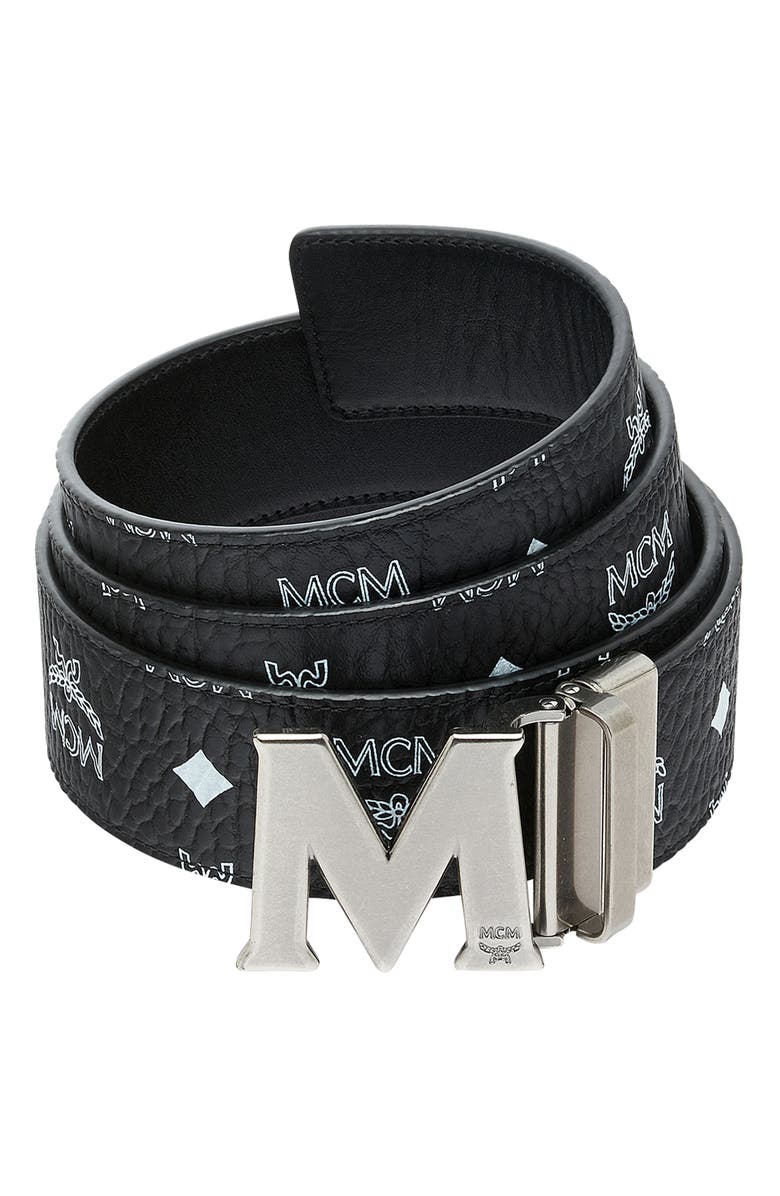 MCM Visetos Reversible Belt, Main, color, 