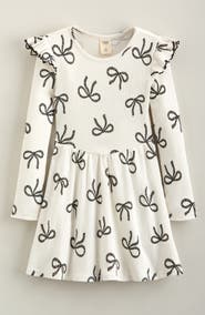 Tucker + Tate Kids' Ribbed Ruffle Dress