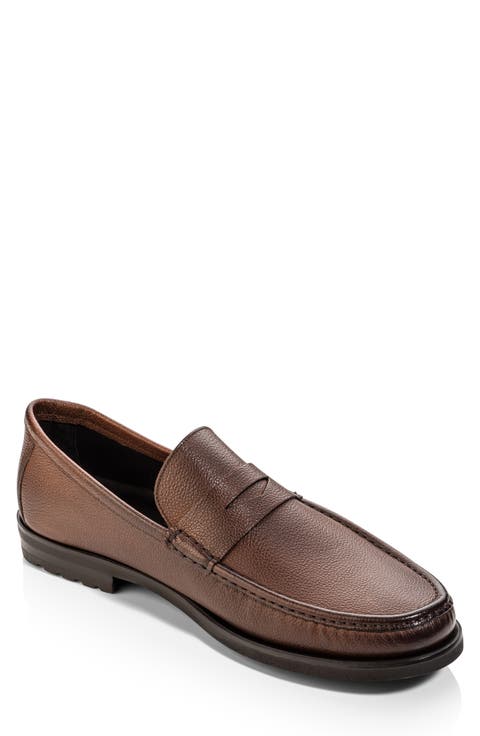 Fischer Leather Penny Loafer