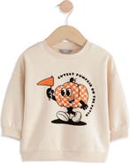NEXT Kids' Halloween Pumpkin Graphic Sweatshirt