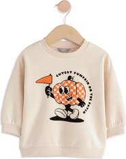 NEXT Kids' Halloween Pumpkin Graphic Sweatshirt