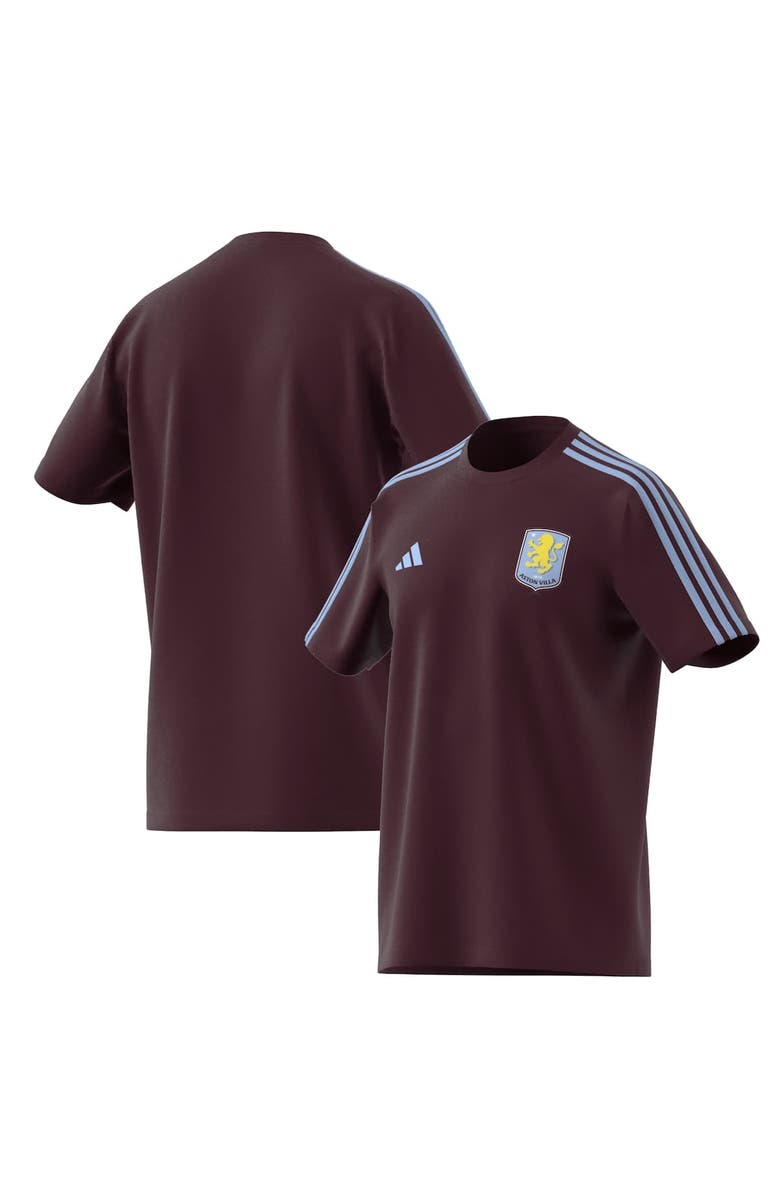 adidas Men's adidas Claret Aston Villa 2025/26 DNA T-Shirt, Alternate, color,