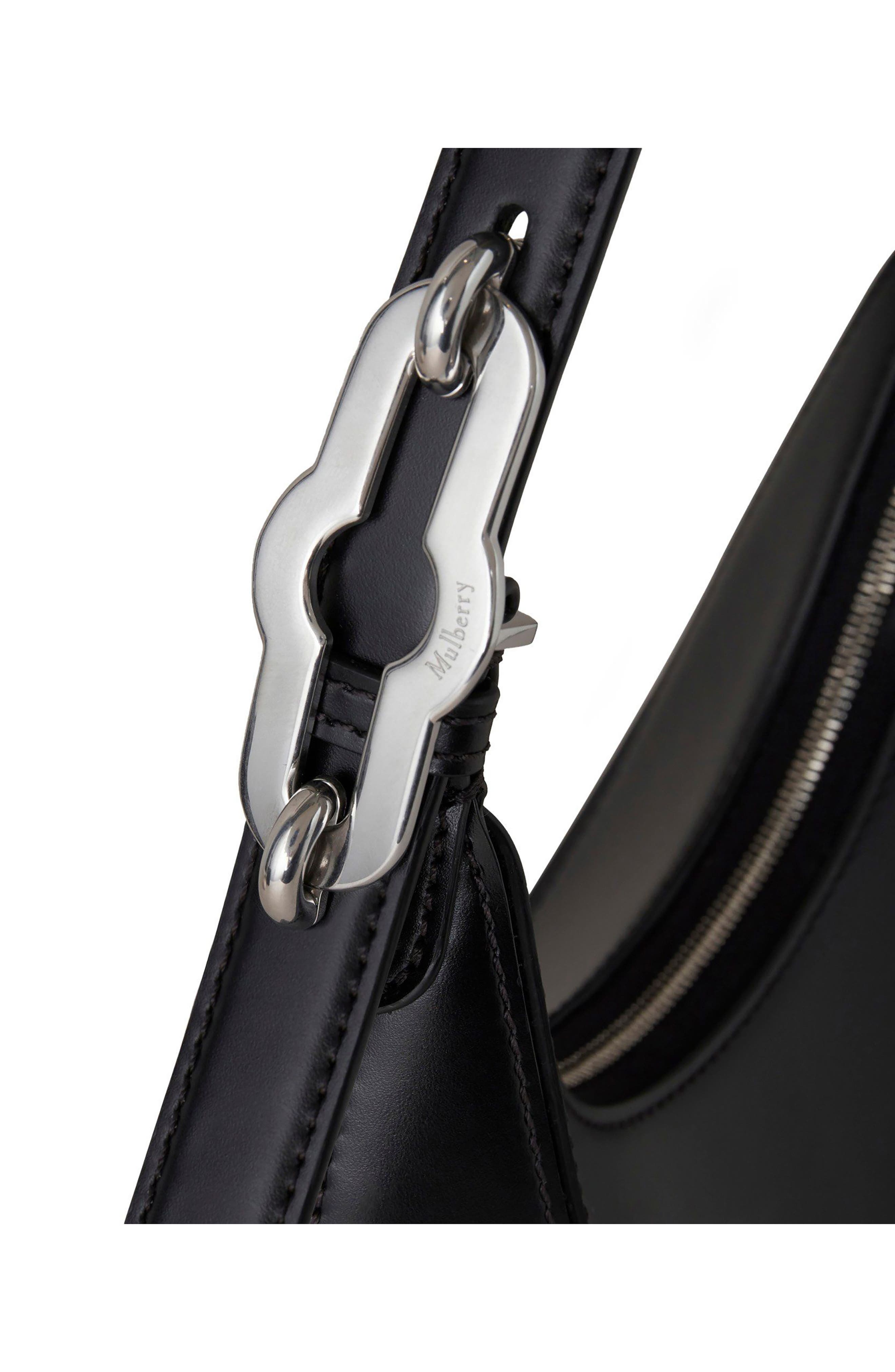 Mulberry Mini Pimlico Super Lux Leather Hobo Bag, Alternate, color, 