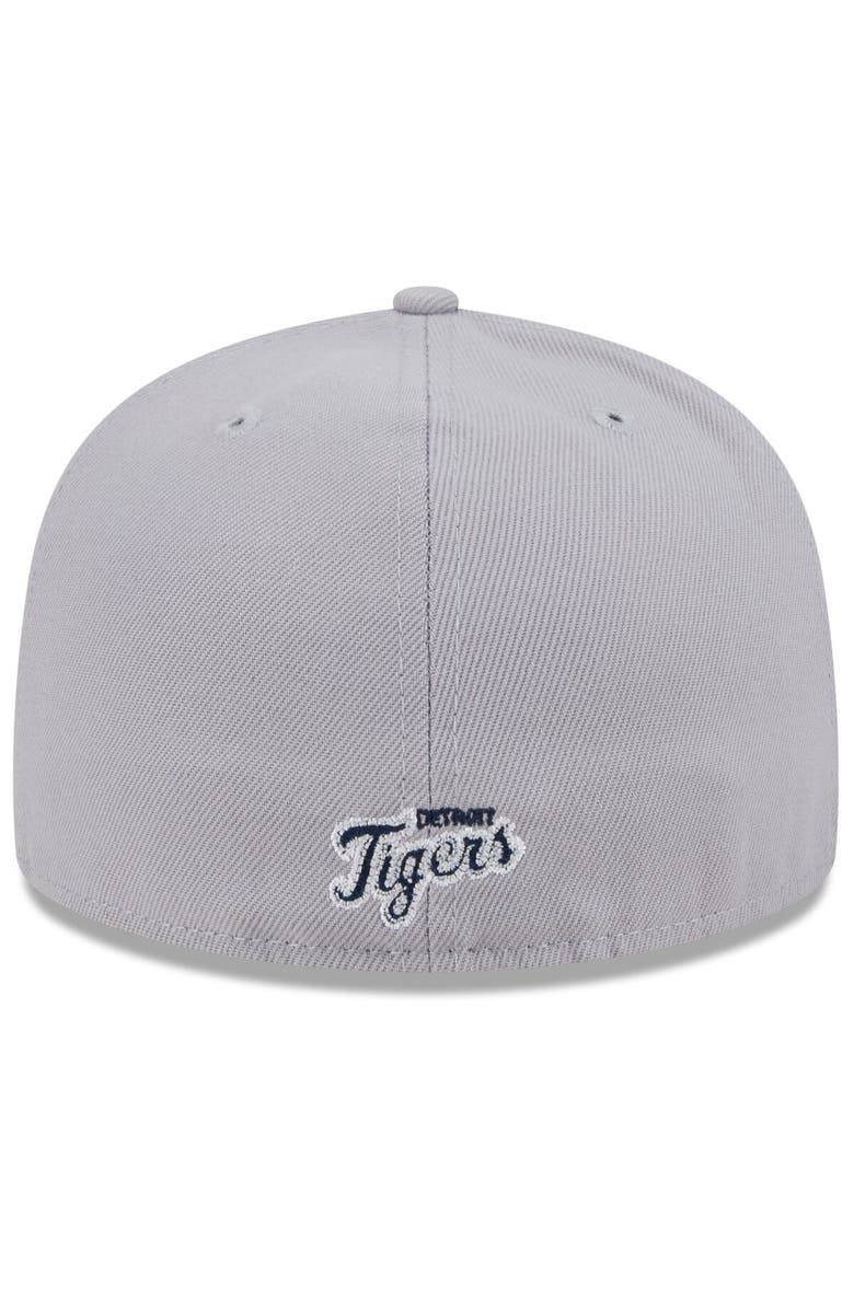 New Era Men's New Era Navy/Gray Detroit Tigers Gameday Sideswipe 59FIFTY Fitted Hat, Alternate, color, Navy