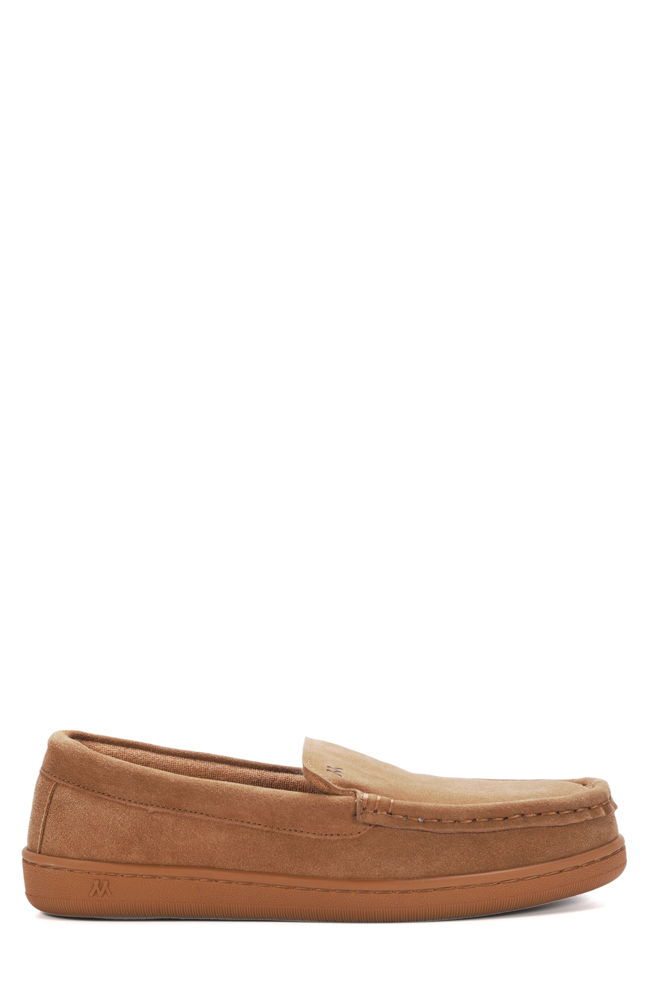 Mykos Brett Moc Slipper, Alternate, color, Chestnut