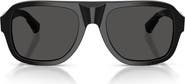 Burberry 55mm Pilot Sunglasses
