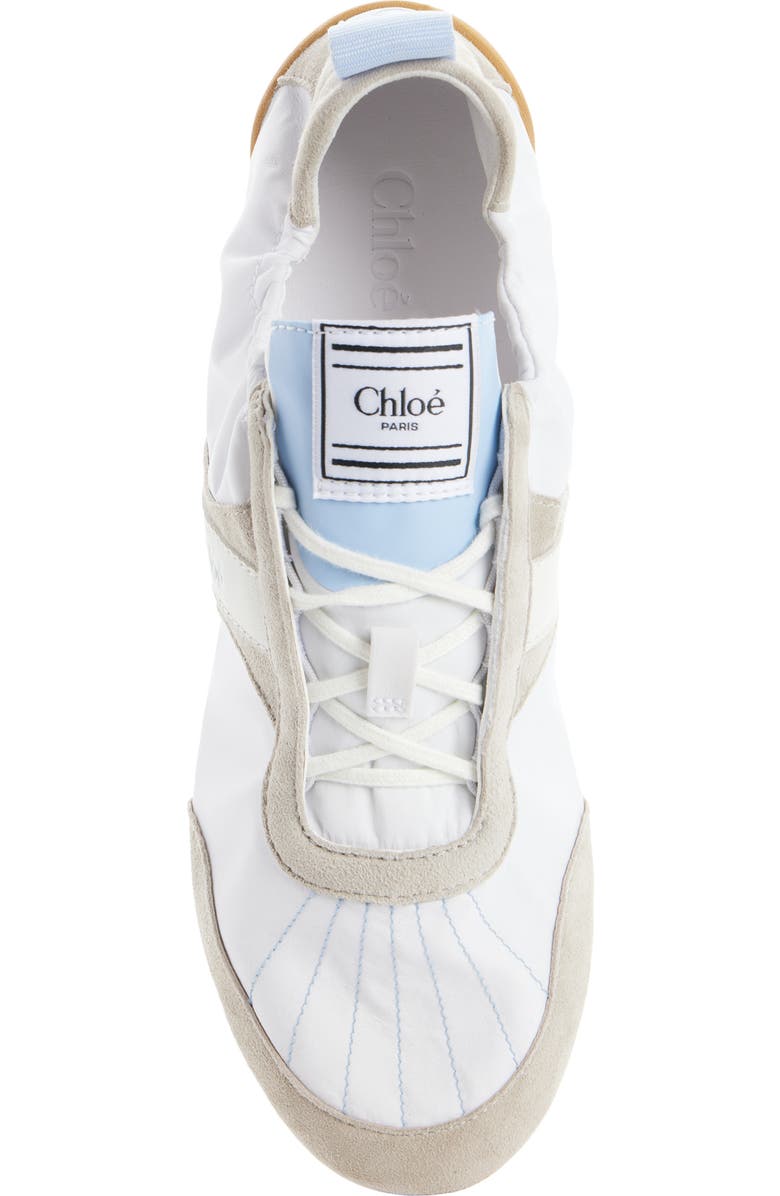 Chloé Kick Sneaker, Alternate, color, Blue/ White